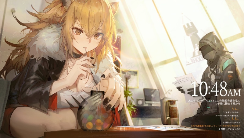 anime girls, Kuroduki, 1080P, Arknights, Siege(Arknights), anime