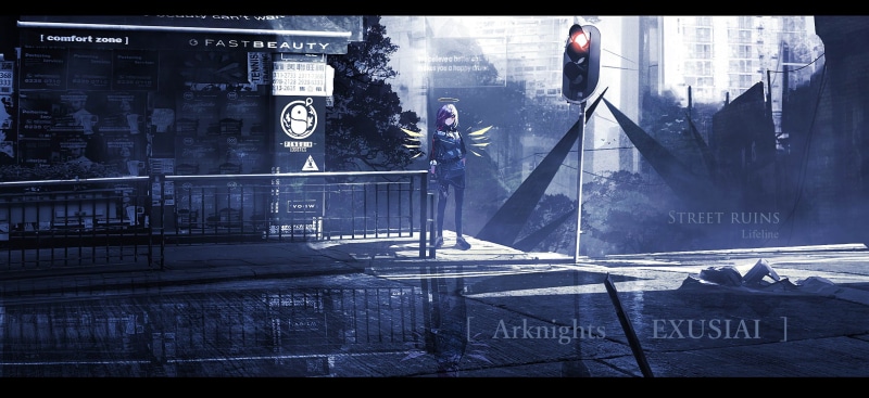 Arknights, anime girls, Lifeline, 1080P, anime