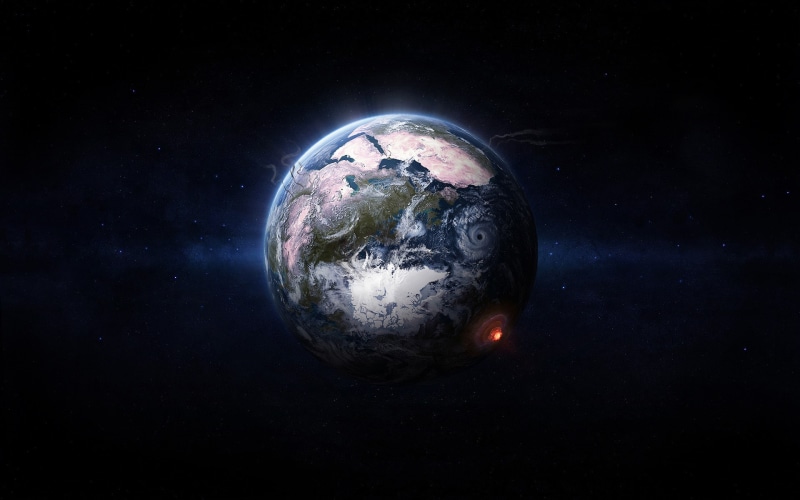 bomb, blast, earth, explosion, boom, 1080P, hd, space, nuclear