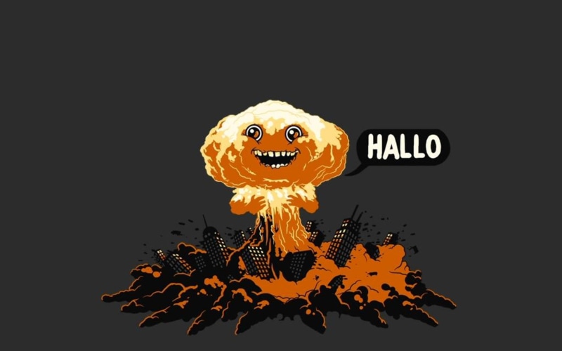 explosions, 2K, funny, nuclear