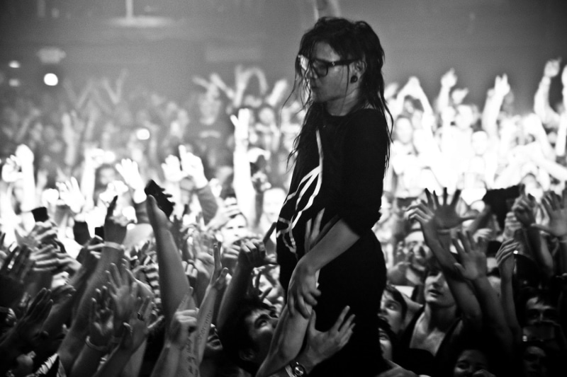 skrillex, electronic, house, disco, dance, cyborg, electro, robot, dubstep, 720P