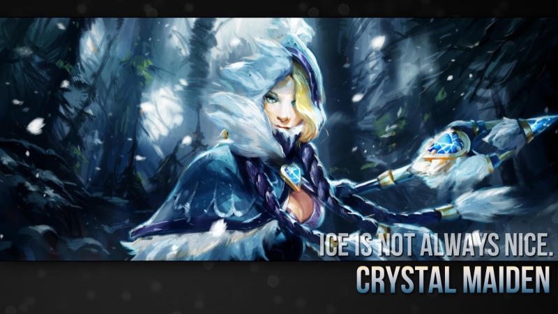 animals in the wild, animal wildlife, vertebrate, swimming, real people, dota, Rylai, people, nature, transparent, 1080P, outdoors, motion, Crystal Maiden (DOTA2)