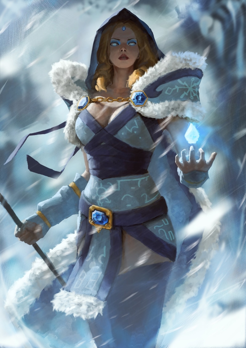 Crystal Maiden (DOTA2), Dota 2, 2K