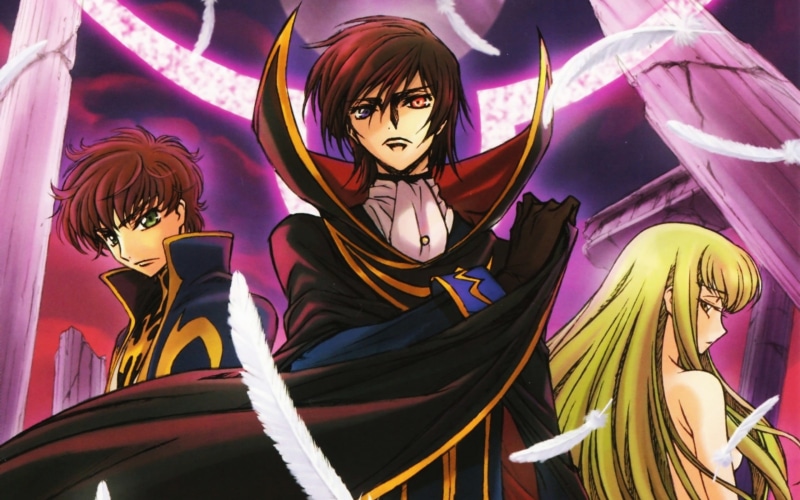 religion, belief, women, feathers, female likeness, art and craft, 2K, multi colored, C.C., Lamperouge Lelouch, architecture, purple, Kururugi Suzaku