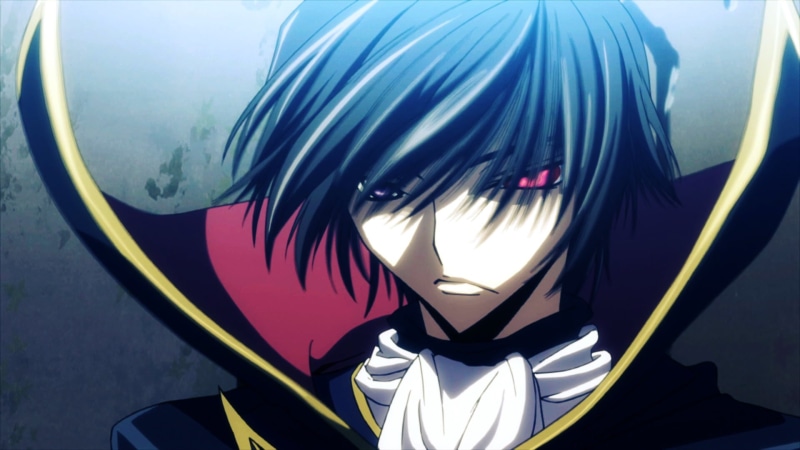 digital, art and craft, metal, outdoors, red, pattern, sky, geass, Lelouch Lamperouge, Anime, amusement park, sunlight, 1080P, reflection, day