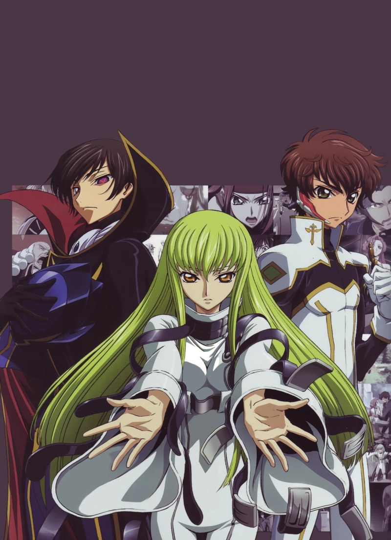 C.C., code, kururugi, art, anime, Code Geass, Lamperouge Lelouch, Kururugi Suzaku, hd, geass, 1080P, lelouch, suzaku, cc, lamperouge