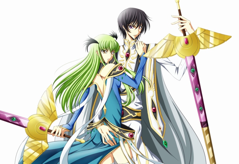 representation, 1080P, holding, front view, human representation, C.C. (Code Geass), studio shot, clothing, vi, art and craft, Anime, creativity, one person