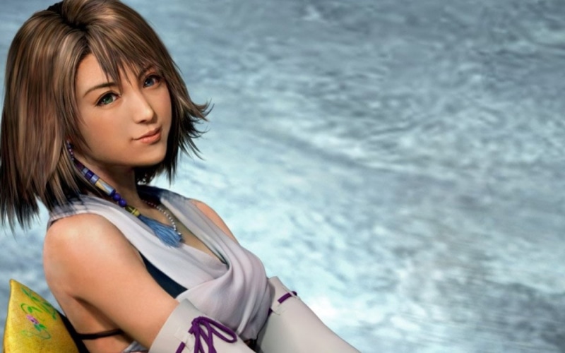 720P, Yuna, final, fantasy, Final Fantasy, art, video, hd, x, games