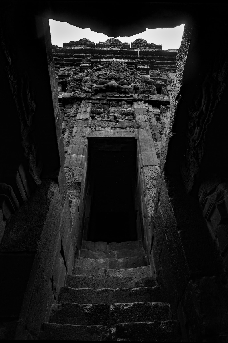 4K, ruins, steps and staircases, indonesia, bunker, crypt, mining, indoors, building, ancient, archaeology, castle, temple, no people, deterioration, stone wall