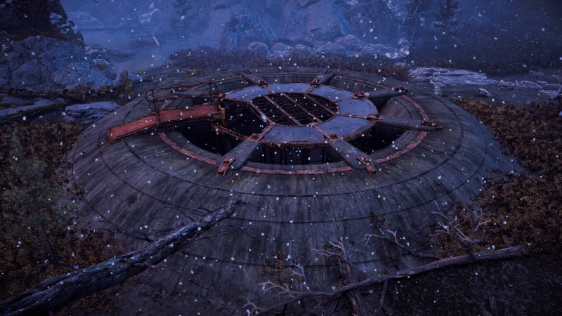 Horizon: Zero Dawn Frozen Wilds, bunker, vault, rust, video games, 4K, Horizon: Zero Dawn, horizon zero dawn