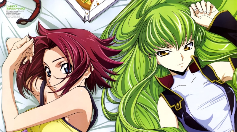 Anime, Kallen Kōzuki, Code Geass, C.C. (Code Geass), 1080P