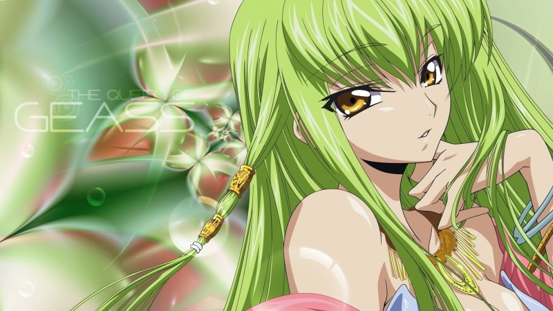 cc, art, anime, x, hd, 1080P, code, geass, Code Geass, C.C.