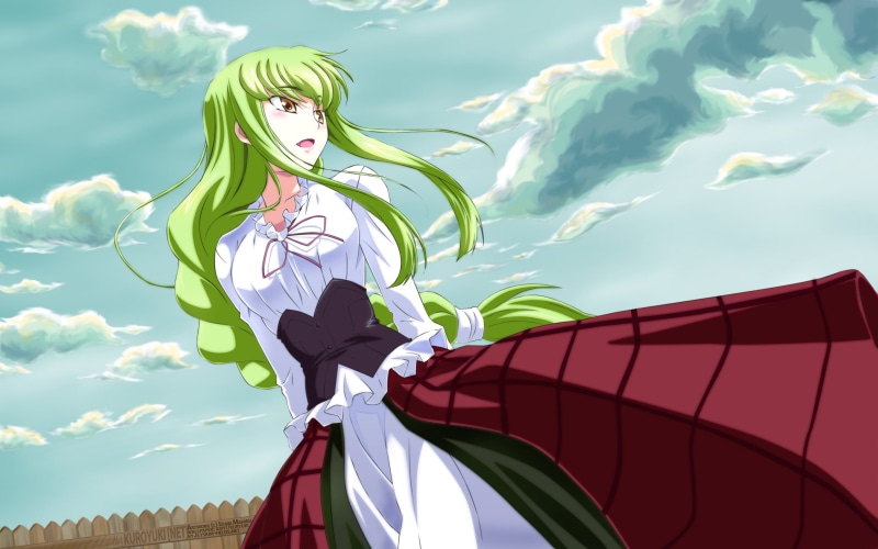 Anime, Code Geass, C.C. (Code Geass), 2K