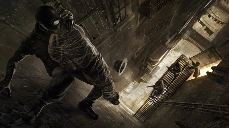 webbing, spiderman, attack, sneak, noir, awesome, games, 1080P