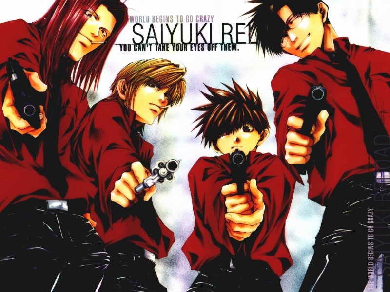 Cho Hakkai, Genjo Sanzo, 720P, Sha Gojyo, Saiyuki, Anime, Saiyuki Reload, Goku (Saiyuki)