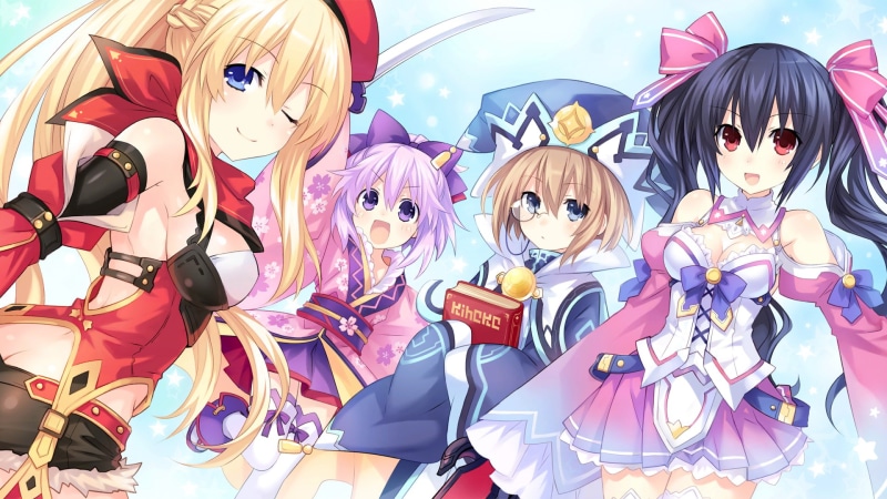 1080P, Video Game, Vert (Hyperdimension Neptunia), Noire (Hyperdimension Neptunia), Neptune (Hyperdimension Neptunia), Megadimension Neptunia VII, Anime