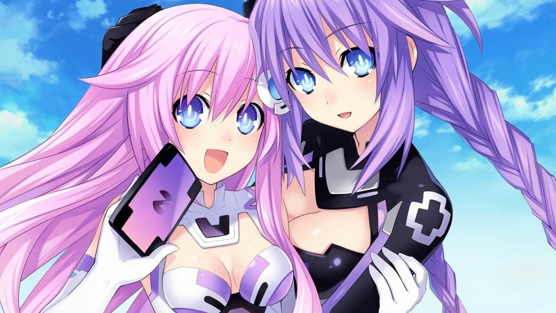 Nepgear (Hyperdimension Neptunia), Neptune (Hyperdimension Neptunia), Hyperdimension Neptunia, Video Game, 1080P
