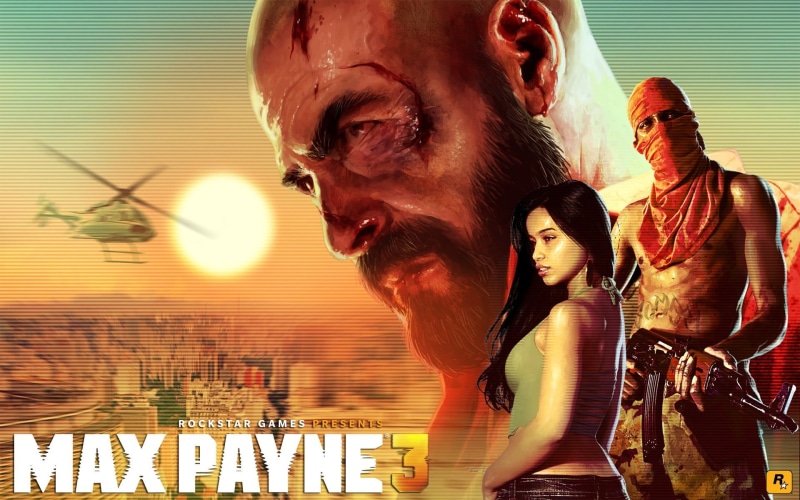 couple - relationship, sunlight, dog, happiness, bonding, Max Payne, black, real people, short, waist up, men, Max Payne 3, young women, leisure activity