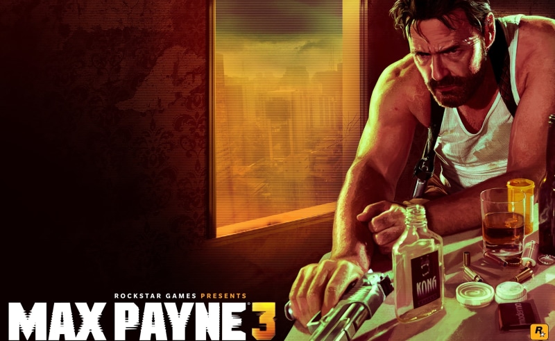 adult, Rockstar Games, 2012, max, game, payne, beer, refreshment, front view, drinking, Games, lifestyles, indoors, young adult, drink, glass, video game