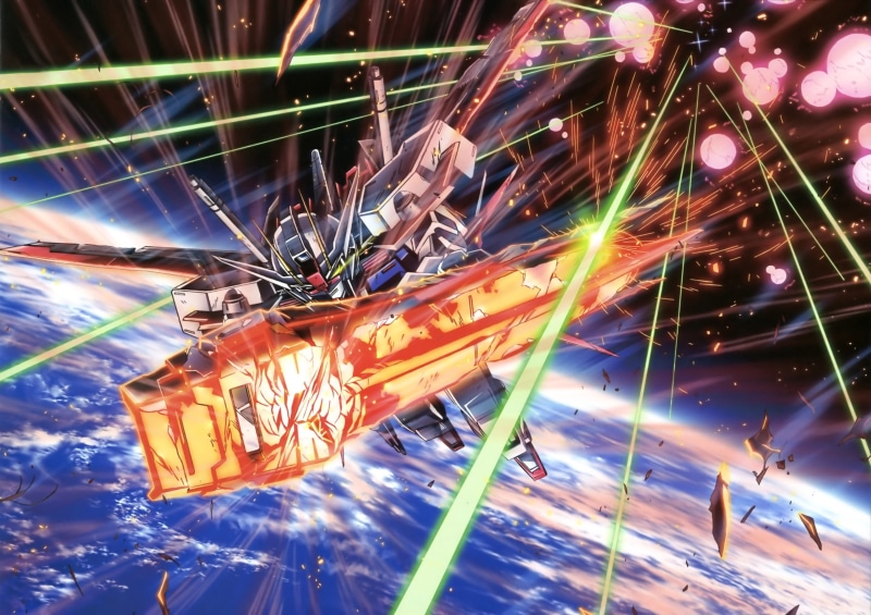 destiny, gundam, art, hd, seed, anime, x, gundam seed destiny, 2K
