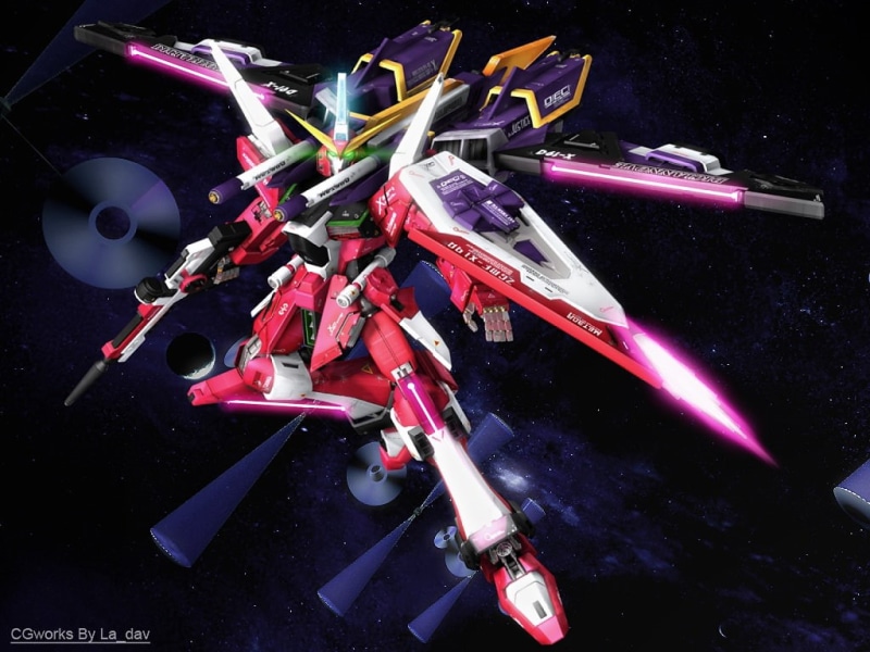 hd, Space, infinite, mecha, anime, justice, gundam, seed, art, x, gundam seed destiny, 480P
