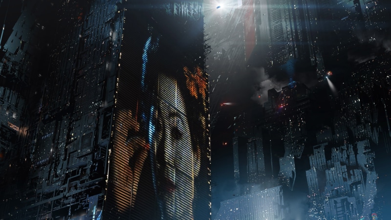 futuristic city, Blade Runner, city, Los Angeles, noir, movies, Asian, 4K, cyberpunk, Japanese
