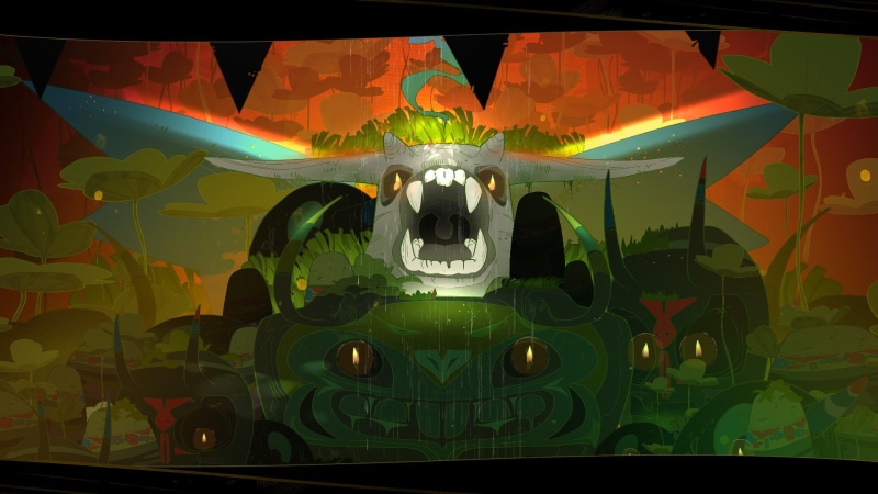 art and craft, Supergiant Games, video games, artwork, multi colored, close-up, 1080P, military, representation, Pyre, green color, arts culture and entertainment