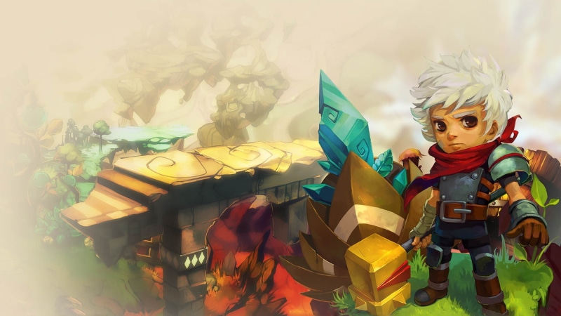 video games, colorful, Bastion, 1080P, oil painting, Supergiant Games, The Kid