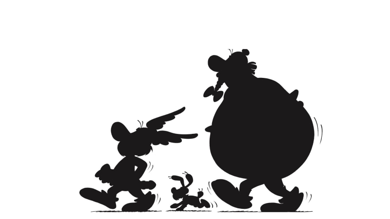 sky, animal wildlife, cut out, representation, creativity, art and craft, Idefix, vertebrate, white background, animal themes, Albert Uderzo, clear sky