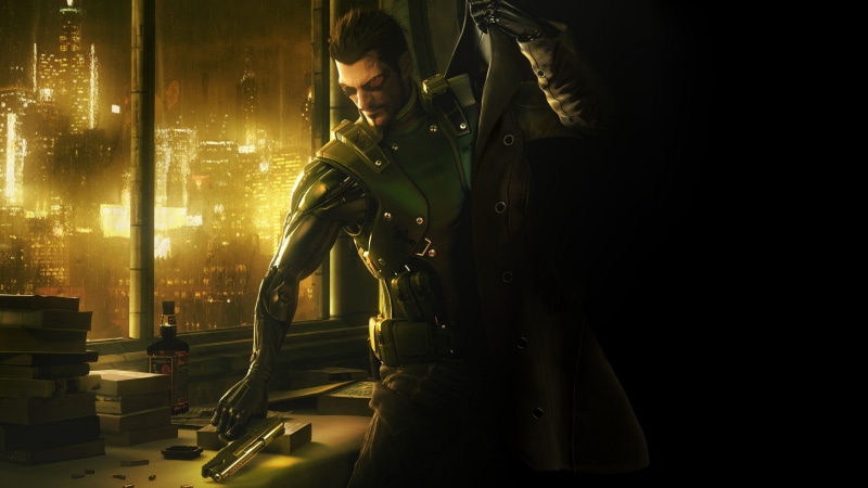 1080P, one person, occupation, factory, three quarter length, Deus Ex, industry, protection, metal industry, night, business, steel, standing, technology