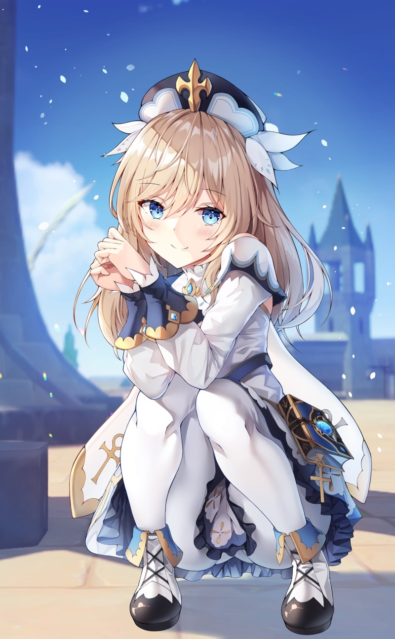 2K, anime girls, barbara (genshin impact), Genshin Impact
