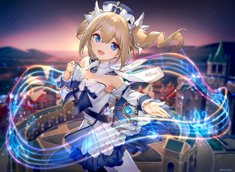 Genshin Impact, anime girls, 1080P, barbara (genshin impact)