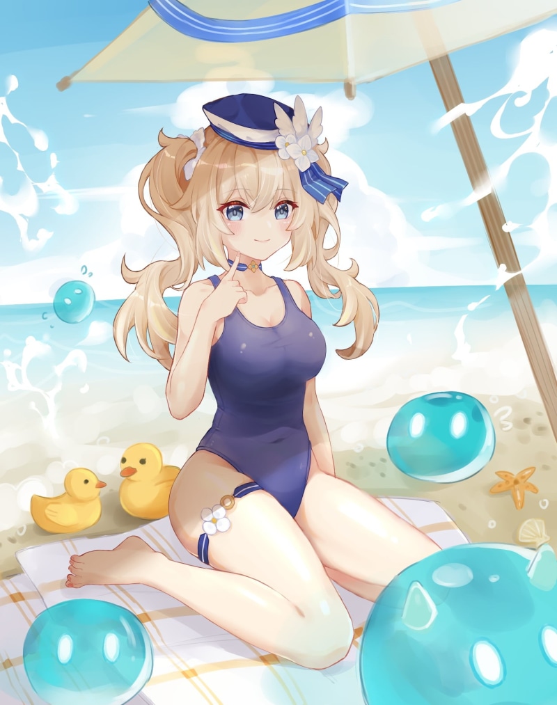 barbara (genshin impact), 720P, Genshin Impact, anime girls