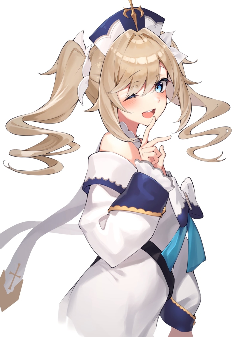 barbara (genshin impact), anime girls, Genshin Impact, 2K