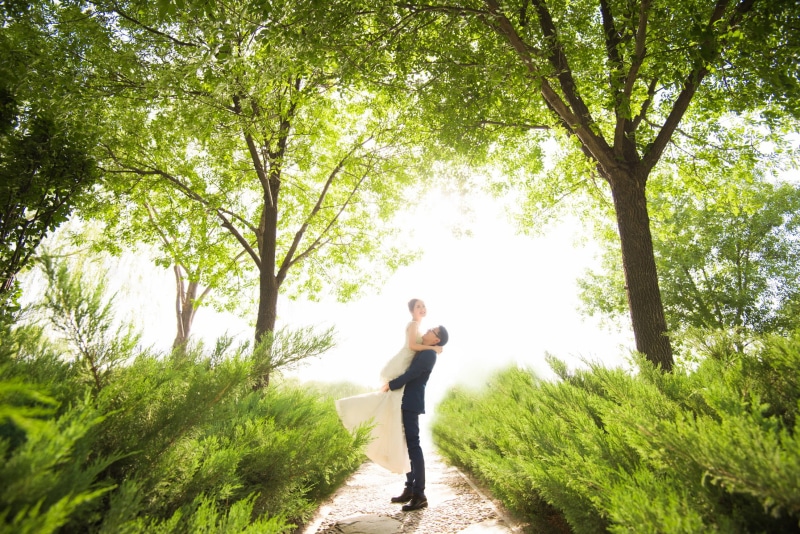 full length, young women, tree, leisure activity, plant, women, one person, green color, casual clothing, walking, land, outdoors, growth, day, 1080P