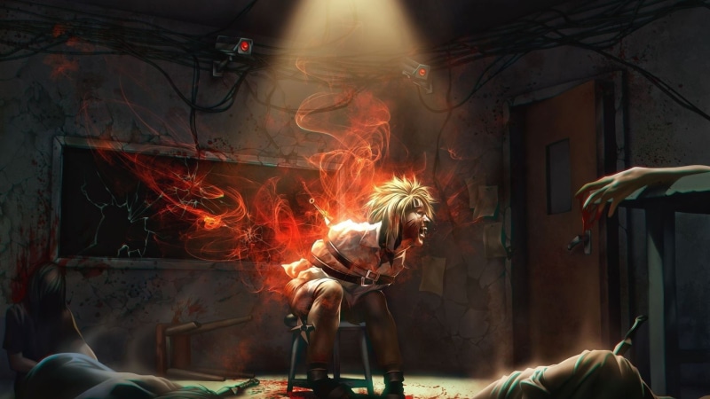 working, glowing, motion, incidental people, people, burning, nature, real people, 1080P, handcuffs, fire - Natural Phenomenon, blurred motion, red, bound