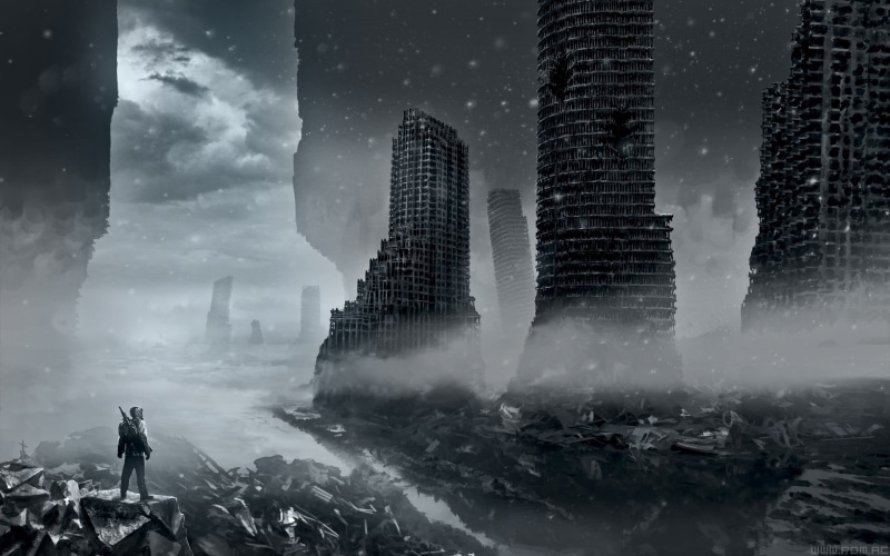 religion, cityscape, building, online, 1080P, apocalyptic, built structure, men, tourism, architecture, office building exterior, nature, real people