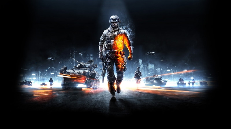 1080P, soldier, Battlefield 3