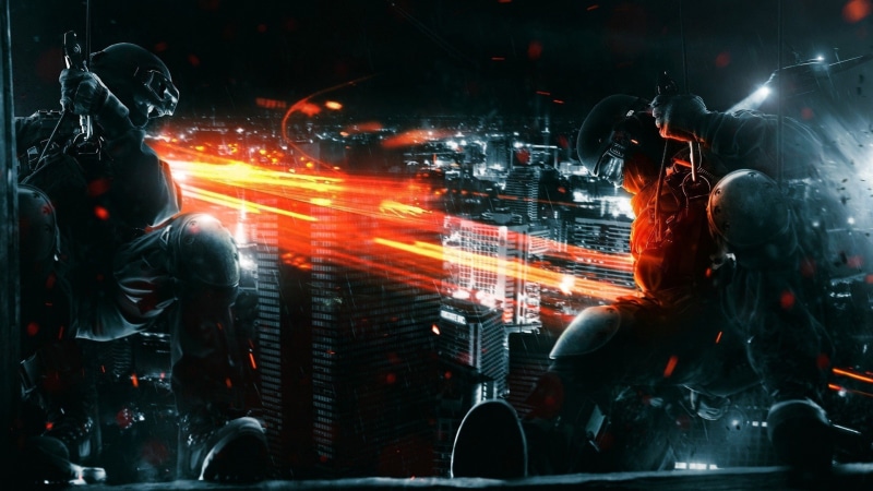built structure, illuminated, technology, indoors, city, fire, heat - temperature, arts culture and entertainment, video games, blurred motion, occupation