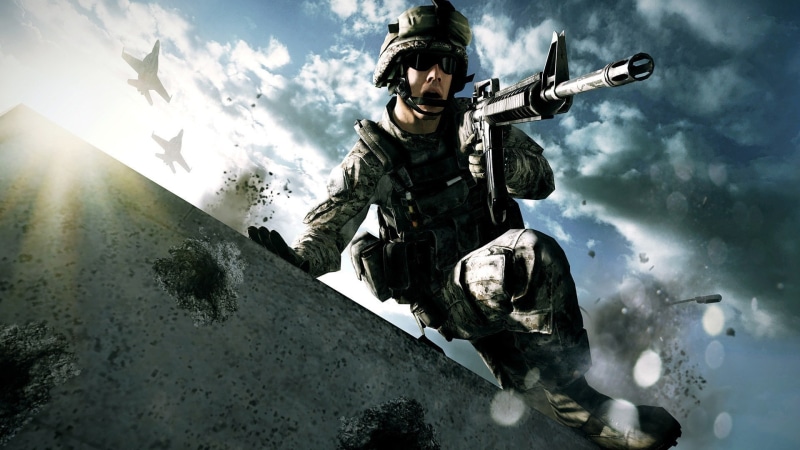 1080P, video games, weapon, war, Battlefield 3