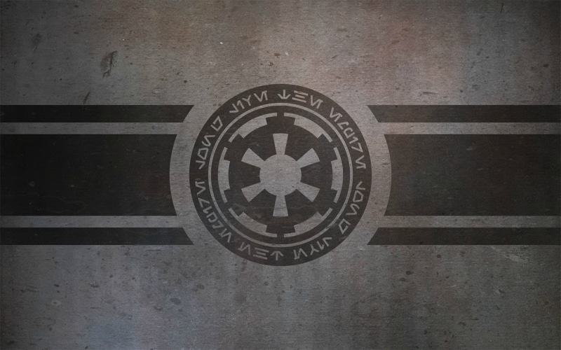 Star Wars, 720P, digital art, Galactic Empire, logo, science fiction