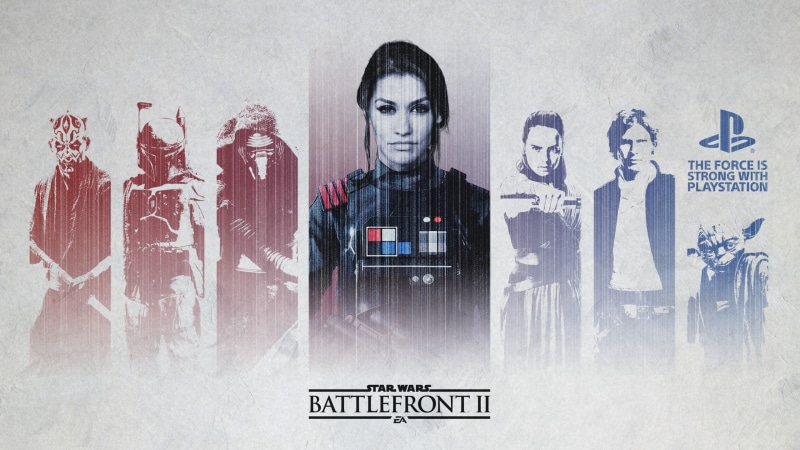 Star Wars Battlefront II, poster, battlefront, 2K, wars, PS4 theme, HD, star