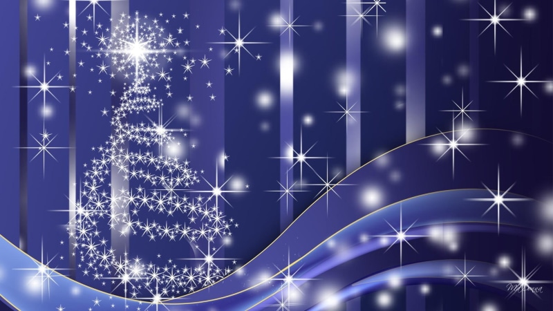 lustre, gleam, glitter, waves, sparkle, glint, tree, scintillate, luster, blue, flare, spangle, 1080P, winkle, twinkle