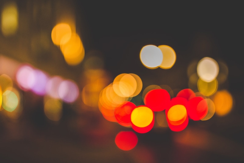transportation, bokeh, lights, geometric shape, glowing, lighting equipment, lens flare, light - natural phenomenon, light, pink, shape, city, abstract