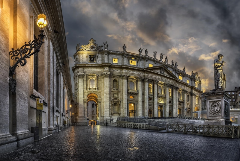 city, de, vatican, san, 1080P, Basilica de San Pedro, pedro, Vatican City, basilica, Italy