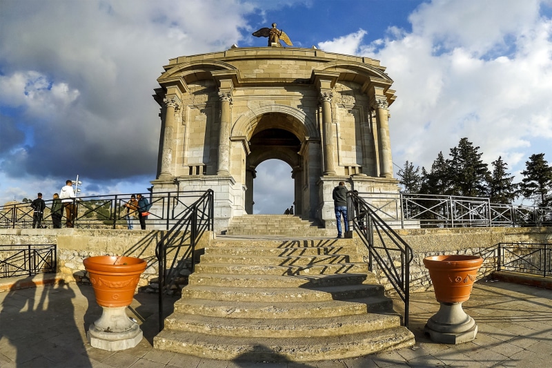 cloud - sky, day, sunlight, travel Destinations, staircase, travel, sky, steps and staircases, constatine, arch, 1080P, history, tourism, Algeria, railing