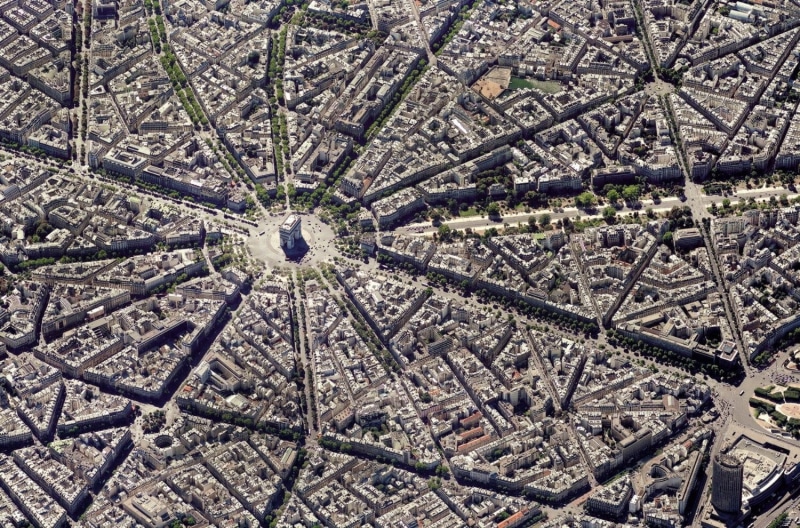 no people, Paris, sunlight, ceiling, tree, construction site, outdoors, plant, puzzles, full frame, field, de, security, close-up, focus on foreground