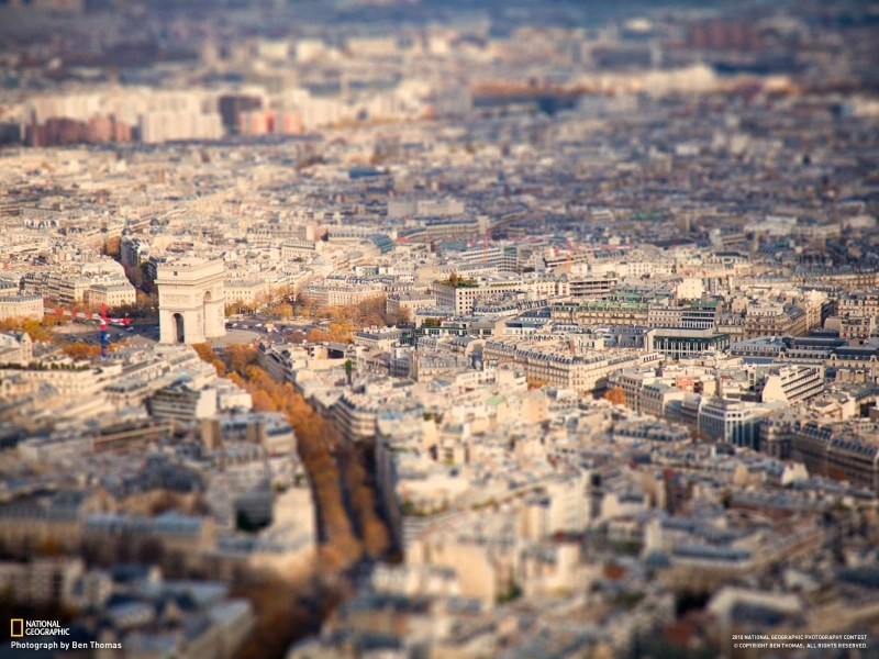 cultures, gray, street, eiffel Tower, roof, shift, cityscape, day, travel Destinations, urban Skyline, paris - France, travel, cathedral, town, tilt, sky