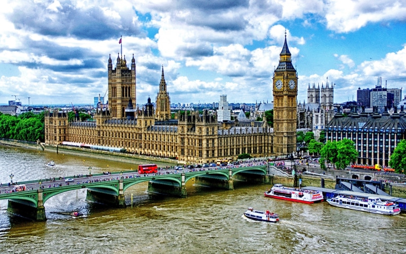 bridge, London, Big Ben, 2K, Westminster Bridge, Palace of Westminster, westminster