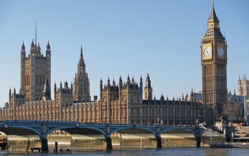 outdoors, built Structure, england, big, city, bridge, gothic Style, big Ben, river, clock, arch bridge, 2K, water, parliament Building, houses Of Parliament - London